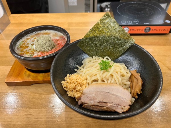 「小悪魔つけ麺」@麺屋 赤橙 岐阜六条店の写真