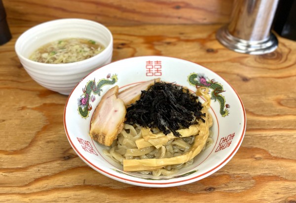 「手揉み昆布水つけ麺（塩）¥1100」@湘南の手前の写真