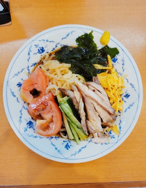 「[夏季限定]冷し中華」@らーめん 香文の写真