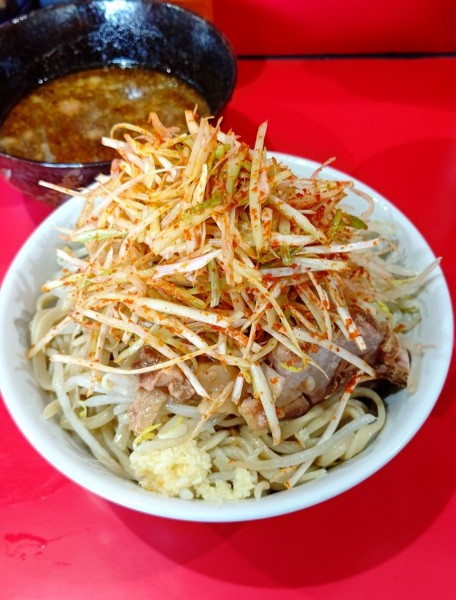 「つけ麺ミニ」@ラーメン二郎 千葉店の写真