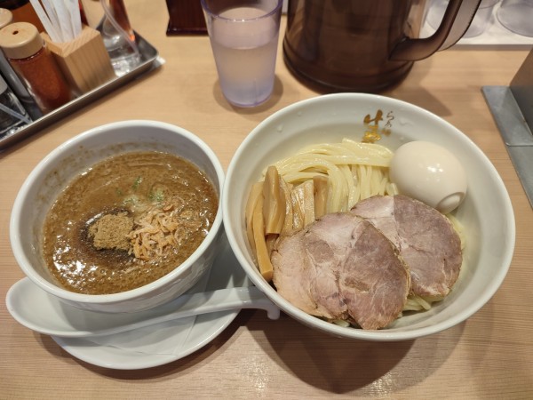 「濃厚海老つけ麺」@らぁ麺はやし田 岩槻店の写真