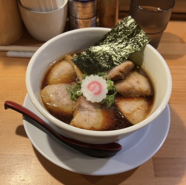 「醤油ちゃーしゅーめん」@自家製手打ち麺 粋やの写真