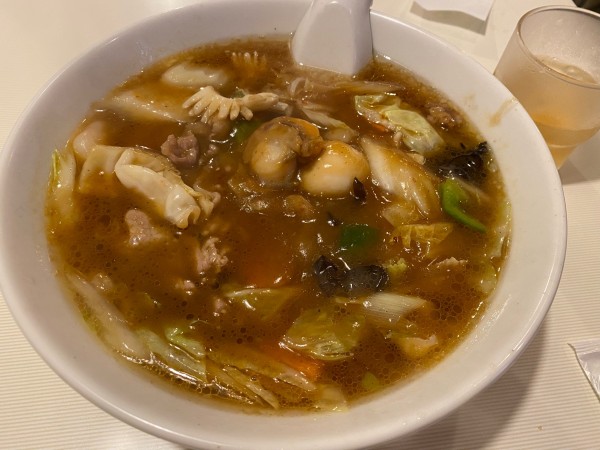 「うまにソバ950円」@竜門の写真