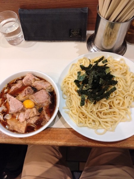 「チャーシューざるらぁめん＋生玉子」@らぁめん ほりうち 本店の写真