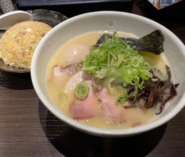 「特製鶏白湯ラーメン（塩）」@麺や 福一の写真