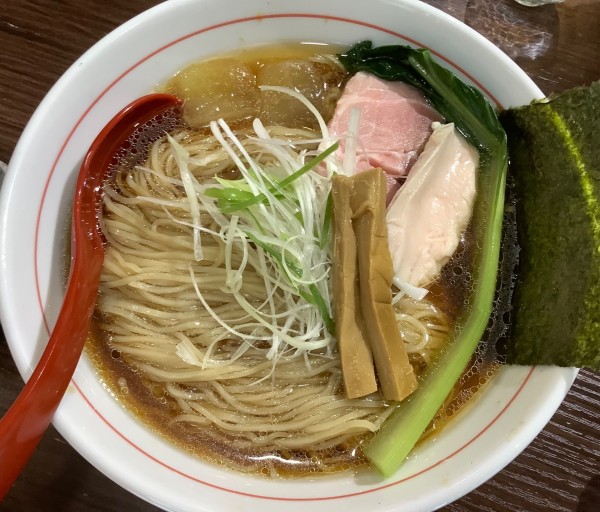 「[限定]冷やしラーメン　大盛」@らぁ麺すみれ堂の写真