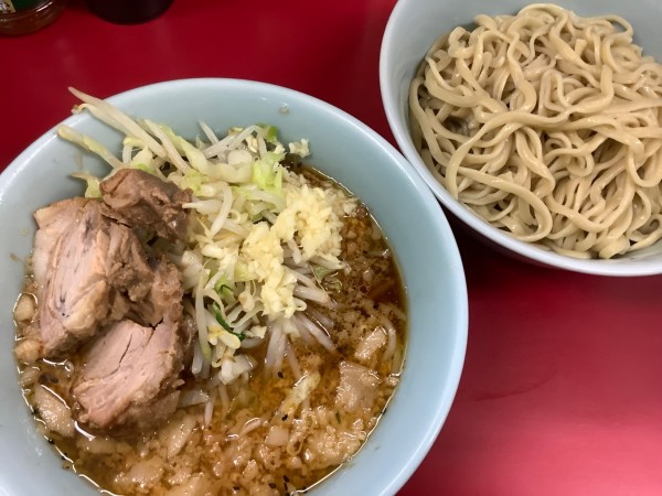 「[限定]つけ麺」@ラーメン二郎 中山駅前店の写真