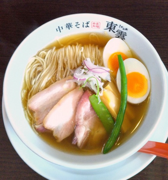 「塩中華そば味玉入り 1000円」@中華そば 東雲の写真