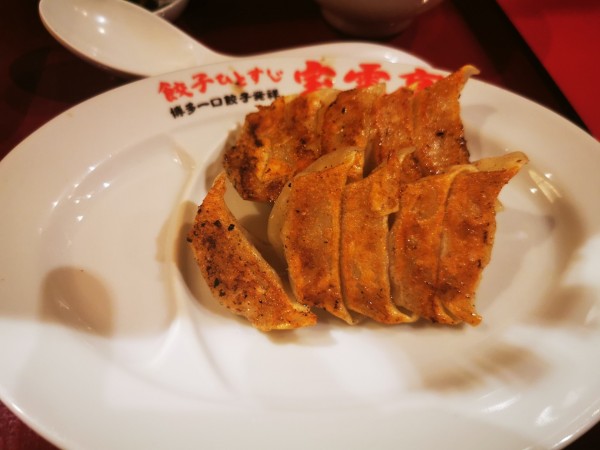「餃子定食」@宝雲亭の写真
