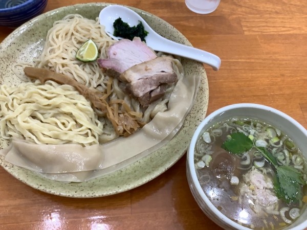 「特製塩つけ麺　大盛」@和渦製麺の写真