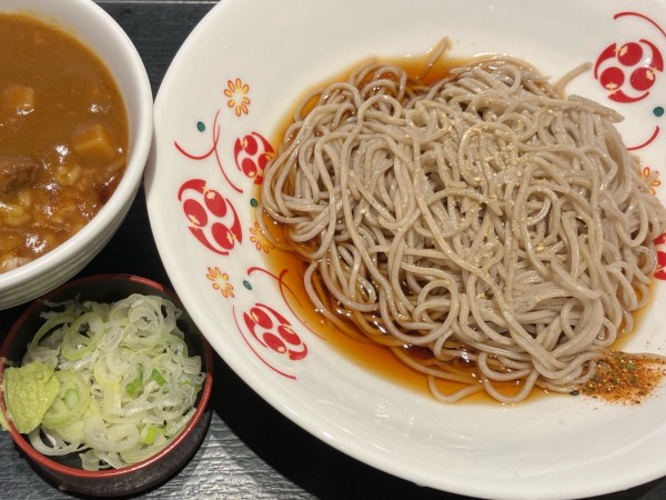 「ミニカレー丼セット680円」@いろり庵きらく 南船橋店の写真