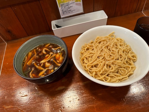 「限定　あっさり鶏つけめん」@弘雅流製麺の写真