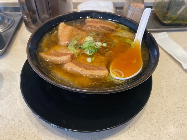 「角煮らーめん」@楓林らーめん 住吉店の写真