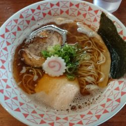 黄昏醤油そば800円