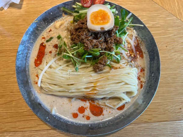 「冷やし豆乳担々麺」@中華そば 二階堂の写真