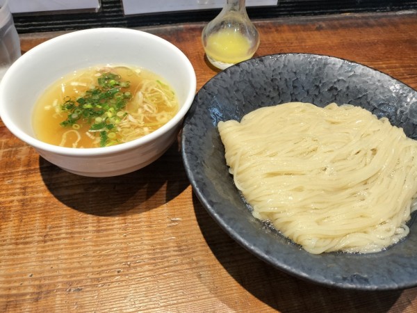 「塩つけ麺　1050円」@町田汁場 しおらーめん 進化の写真