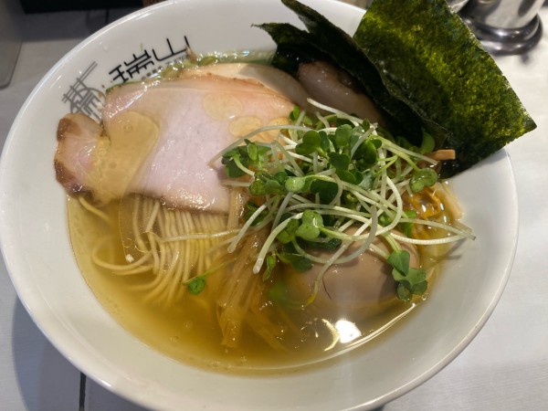 「塩ラーメン」@中華蕎麦 瑞山（ZUIZAN）の写真