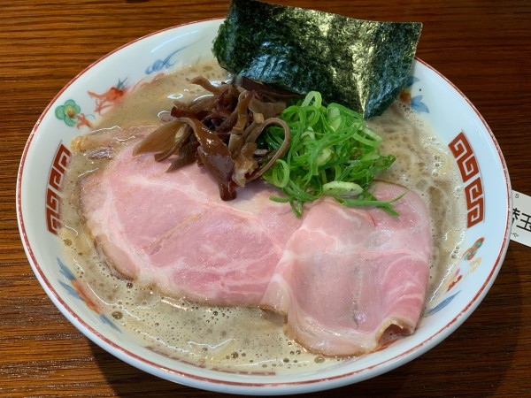 「濃厚ラーメン（太麺）」@ラーメンかなやの写真