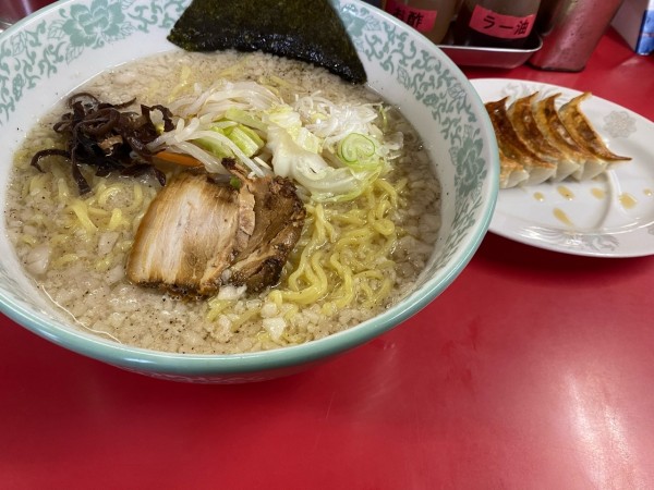 「塩豚骨」@とんこつ・支那そば 前略 本店の写真