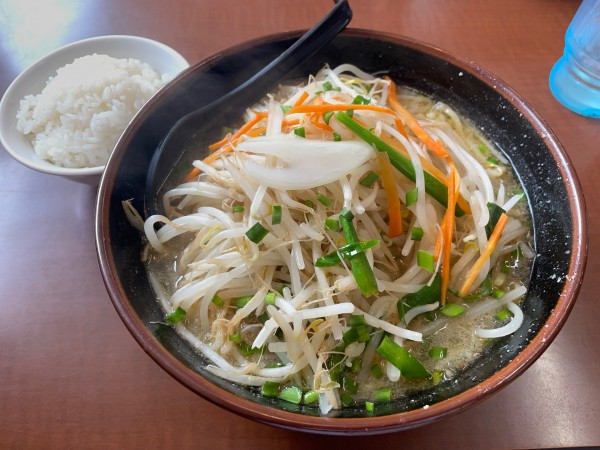「塩ラーメン（大盛）」@くるまやラーメン 北本店の写真
