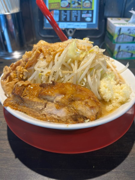 「トントンらーめん極太麺300g(1140円)」@麺と飯 トンじろの写真