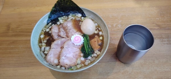 「叉焼麺（醤油）+味玉」@だし・麺 未蕾の写真