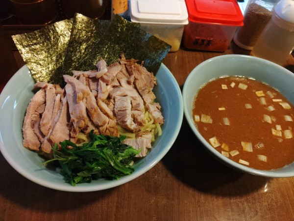 「チャ―シューつけ麺(中)」@ラーメンチョップの写真
