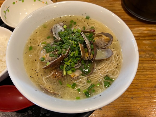 「ボンゴレらーめん」@十夢の写真