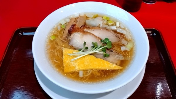 「とりそば_950円」@鳥藤とりそばスタンド グランスタ東京店の写真