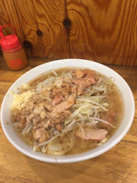 「小ラーメン　800円」@ラーメン二郎 前橋千代田町店の写真