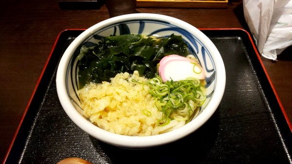 「かやくうどん」@饂飩 根の津の写真