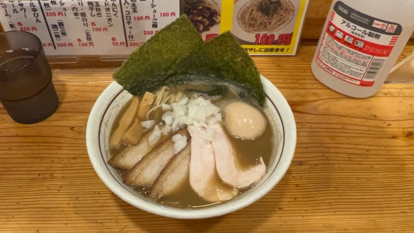 「特製濃厚煮干蕎麦」@中華そば 一陽来復の写真