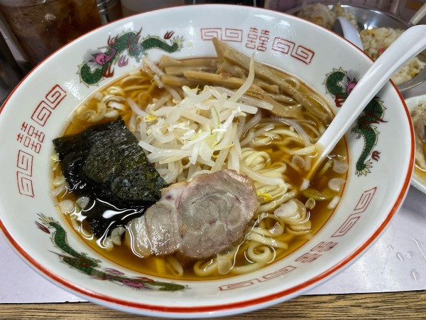 「ラーメン(並)￥420」@岐阜屋の写真