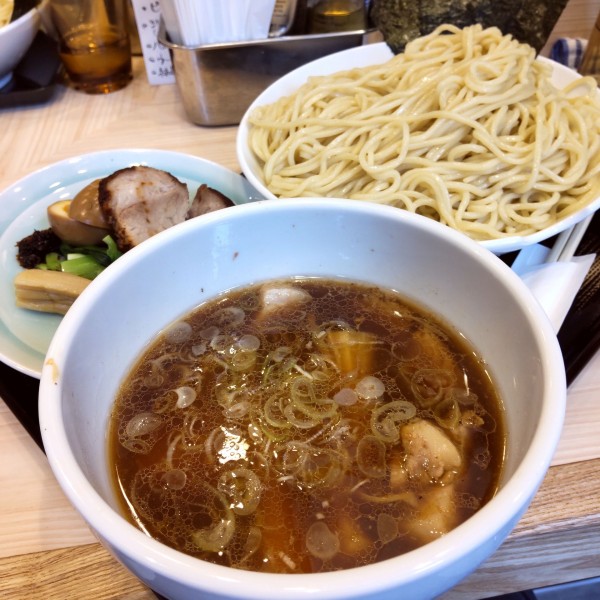 「特製ざるつけ麺 醤油（￥1,250）」@麺や ぱんだの写真
