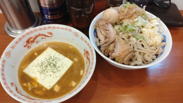「華麗なルーつけ麺+豚増し+チーズ」@それいけ！たかちゃんラーメンの写真