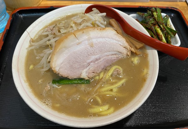 「味噌ラーメン　辛ニラ」@味噌麺処 花道庵の写真