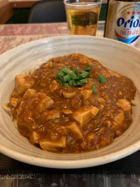 「麻婆カレー（冷）」@(仮)麺食堂の写真