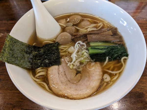 「らはめん うずら味玉」@ラハメン ヤマンの写真