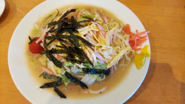 「冷やし中華ゴマ味 900円」@中華料理 幸楽の写真