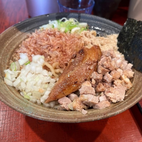 「冷やし魚まぜそば」@食処 渓の写真