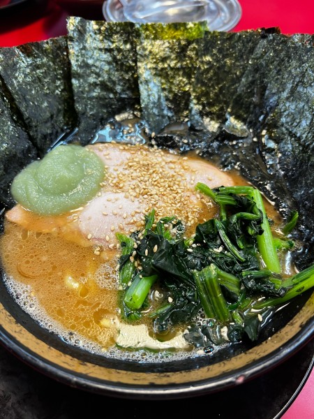「ラーメン　のり」@家系ラーメン 王道 いしいの写真