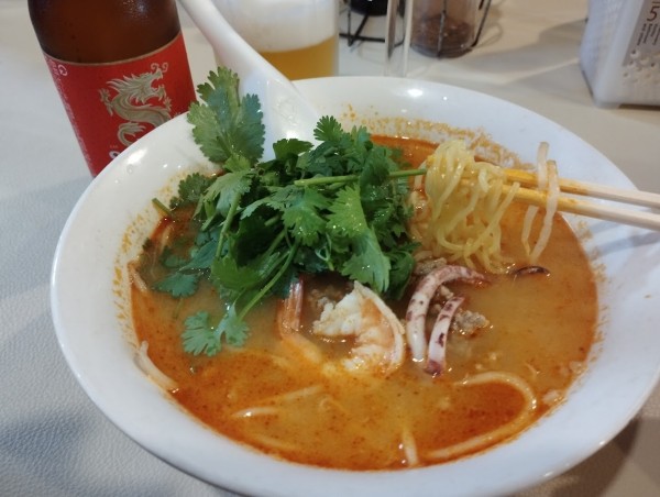 「トムヤムラーメン(990)」@イーサン食堂の写真