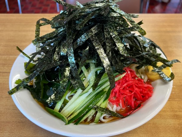 「冷やし中華（大）」@森田屋支店 太田店の写真