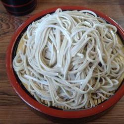 大根そば+イカ天