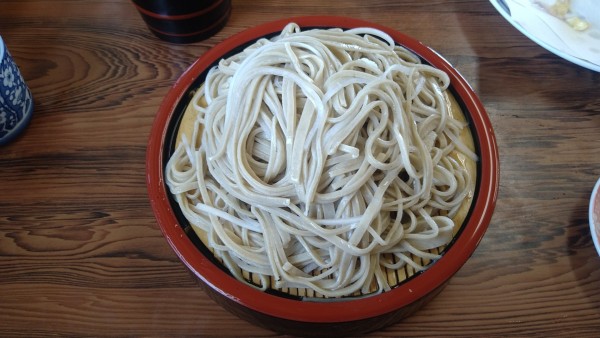 「大根そば+イカ天」@日の本家の写真