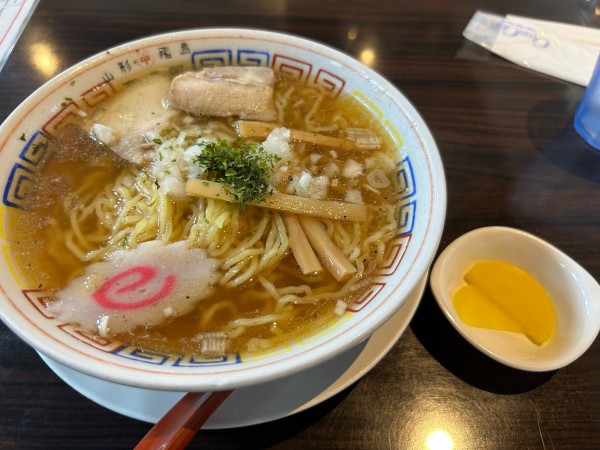「あごだし中華そば730円」@山形飛魚 亞呉屋 山形本店の写真