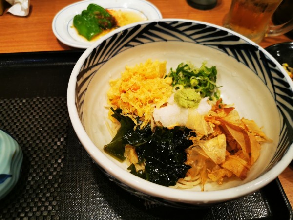 「ぶっかけそば」@ウエスト 熊本下通店の写真