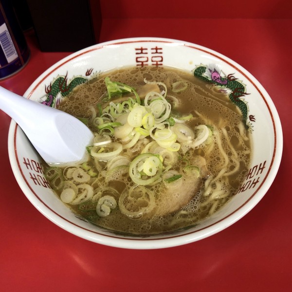 「醤油ラーメン（ハーフ）」@梅光軒 旭川本店の写真
