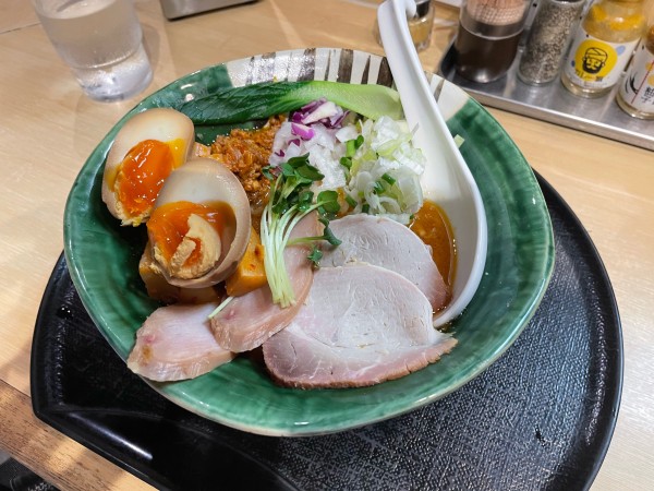 「特製担々麺 大盛 ¥1,300」@つけ麺 たけもとの写真