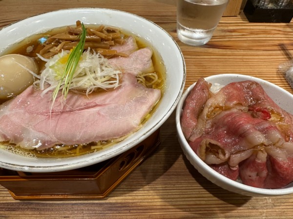 「KANEDA麺　A5和牛ご飯1,800円」@かね田の写真